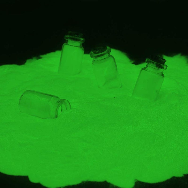 Procart Glow in The Dark Pigment Phosphorescent Glow Powder 3.52 Ounce (100 g) Water Based (Green) (Green) - Image 3